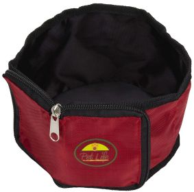 Wallet Travel Pet Bowl (Color (PL): Red)