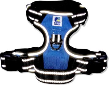 Headlight Harness Reflective Water Resistant LED Nighttime Walking Safety Harness (Color: Blue (HH), Size: XL (HH))